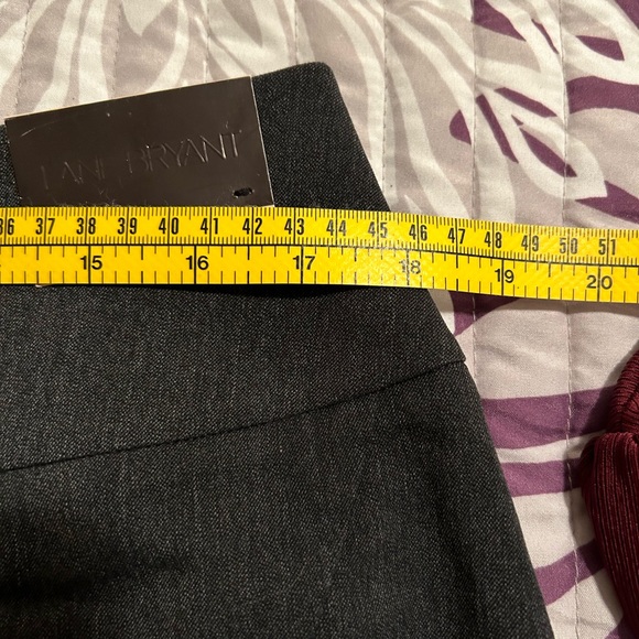 Charcoal grey midi fluted-hem skirt - Picture 9 of 13